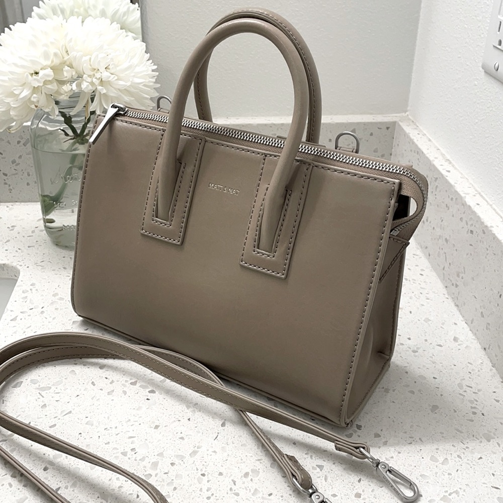 NWOT Matt & Nat crossbody satchel - vegan leather